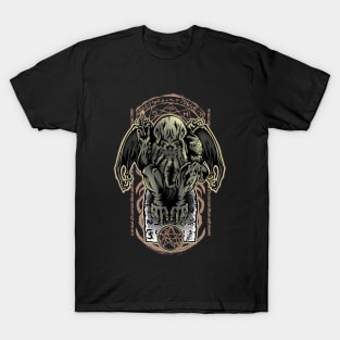 Cthulhu's Church Colored T-Shirt